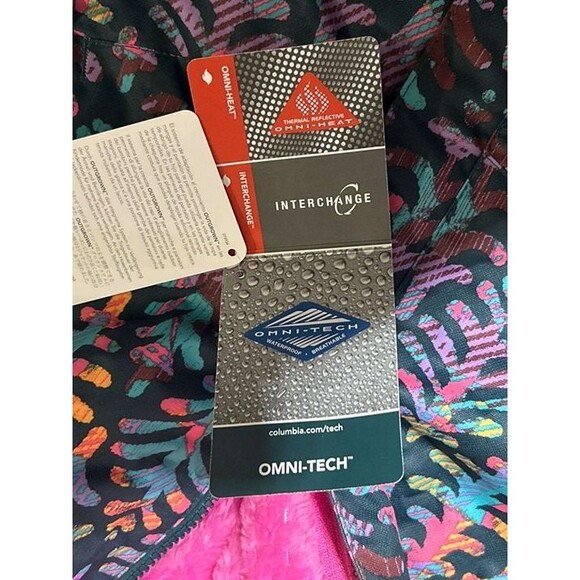 NWT 14/16 Columbia Girls Interchange 3-in-1 Outgrown Winter Coat Omni-Heat Hood - Picture 8 of 9